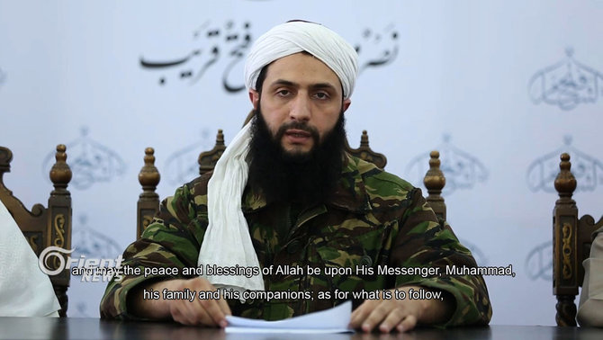 AFP/„Scanpix“ nuotr./Abu Mohamadas al Jolani