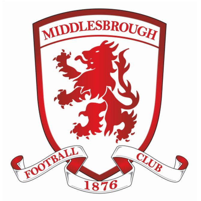 „Twitter“ nuotr./„Middlesbrough“ logotipas