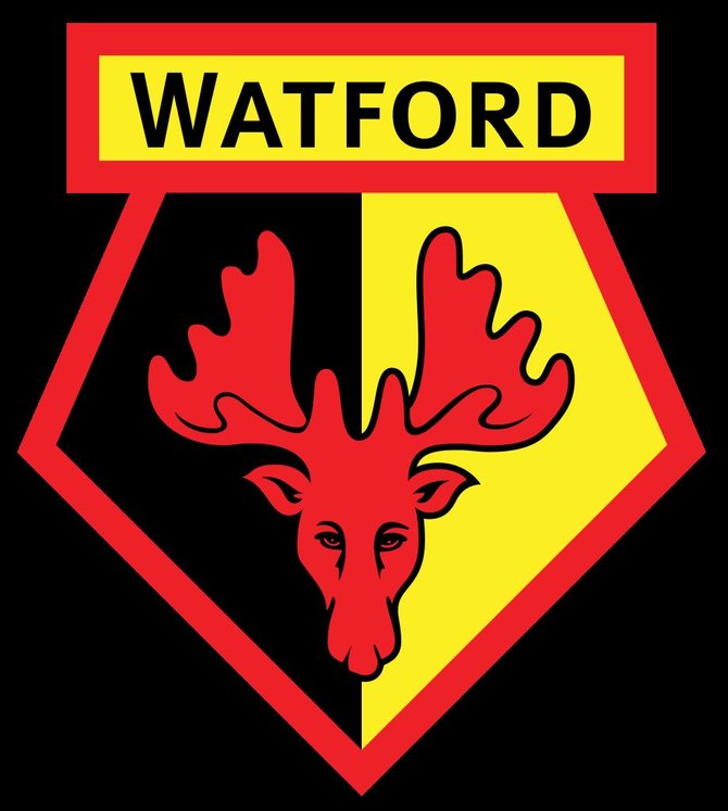 „Twitter“ nuotr./„Watford“ logotipas
