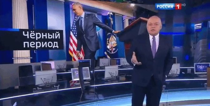 „Twitter“ nuotr./D.Kiseliovo laida „Savaitės naujienos“