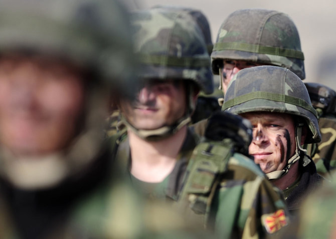 „Reuters“/„Scanpix“ nuotr./Makedonijos kariai