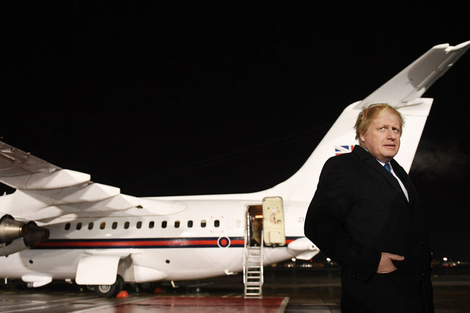 „Scanpix“/„PA Wire“/„Press Association Images“ nuotr./Borisas Johnsonas atvyko į Maskvą