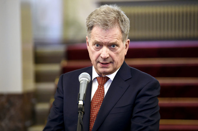 „Reuters“/„Scanpix“ nuotr./Suomijos prezidentas Sauli Niinisto