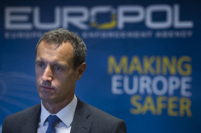 „Scanpix“/AP nuotr./Europolo direktorius Robas Wainwrightas