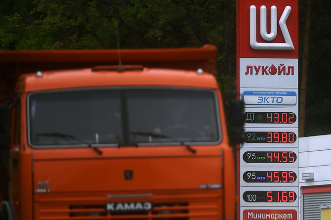„Scanpix“ nuotr./Rusijoje pakilo kuro kainos