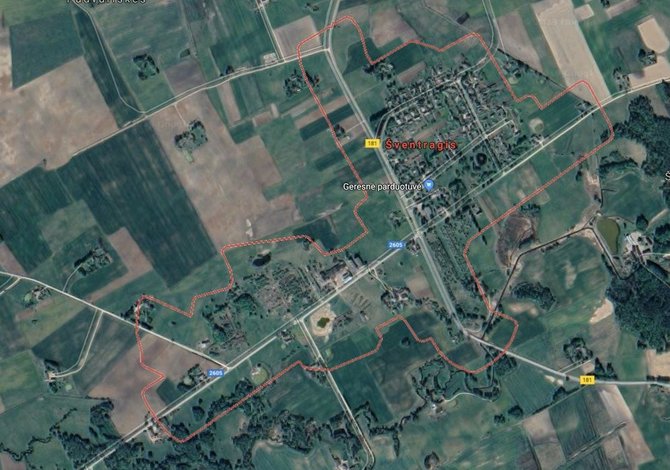 google earth nuotr./Šventragio kaimas