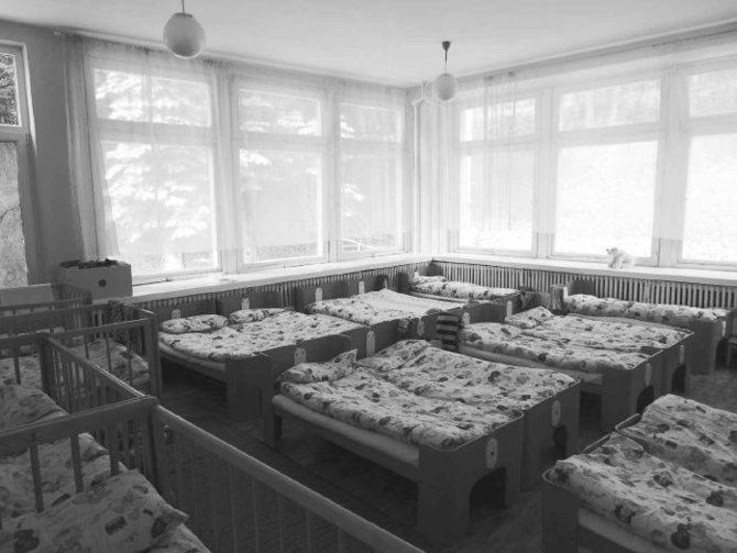 Kindergarten of Soviet interior 