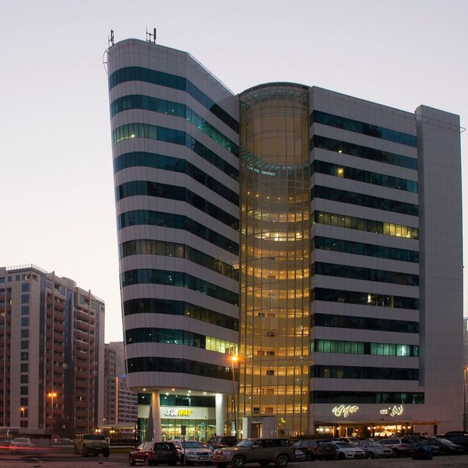 Verslo centras Dubajuje, kur Taupomoji kasa turėjo kontorą