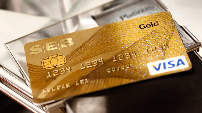 Visa Gold kortelė