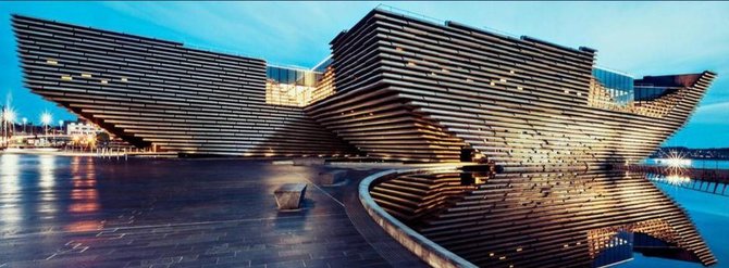 „V&A Dundee“ nuotr. /Škotijos dizaino muziejus „V&A Dundee“