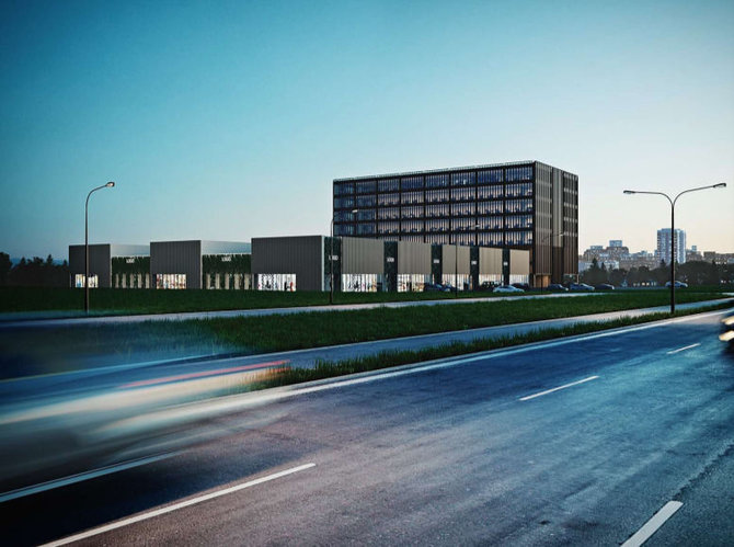 „DO Architects“ /Mykolo Lietuvio gatvėje projektuojami prekybos ir administracinės paskirties pastatai