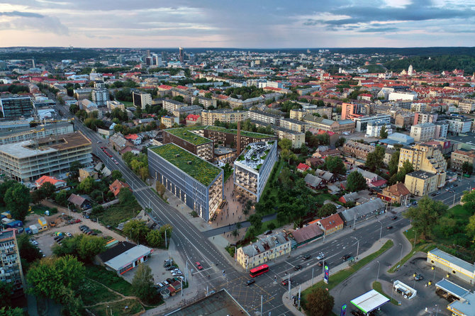 „Unitectus“/Antra prizinė vieta kompleksui „Spartos“ vietoje