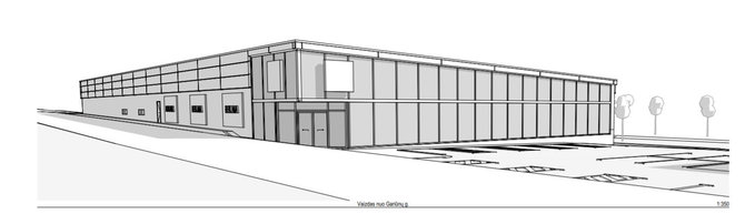 „313 architects“/„Lidl“ sostinės Gariūnų gatvėje planuoja parduotuvę