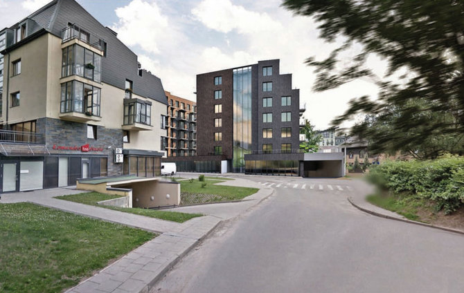 „Vilniaus architektūros studija“/„Rewo“ planuojamas rajonas Paribio gatvėje