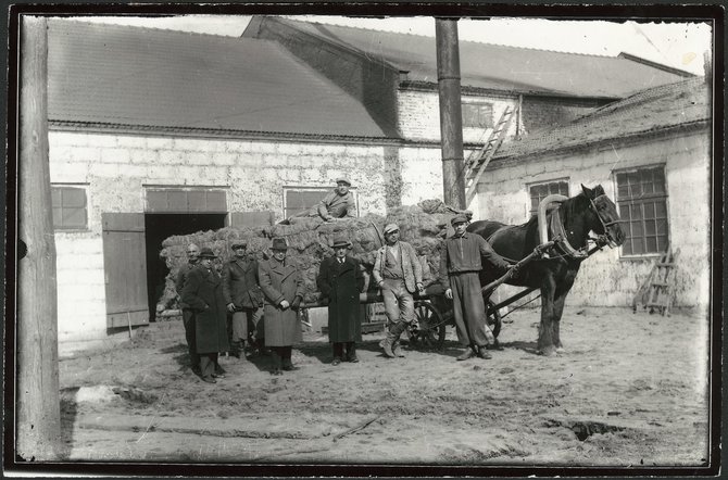 Mažeikių rajono savivaldybės archyvas/Leiboviciu linų fabrike