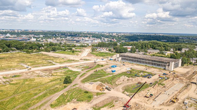 Kauno miesto savivaldybės nuotr./Aleksoto inovacijų pramonės parkas