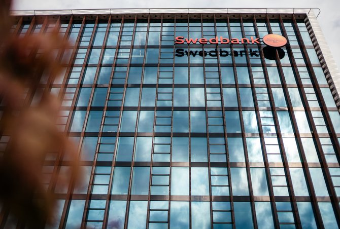 „Swedbank“ nuotr./Banko „Swedbank“ būstinė Vilniuje