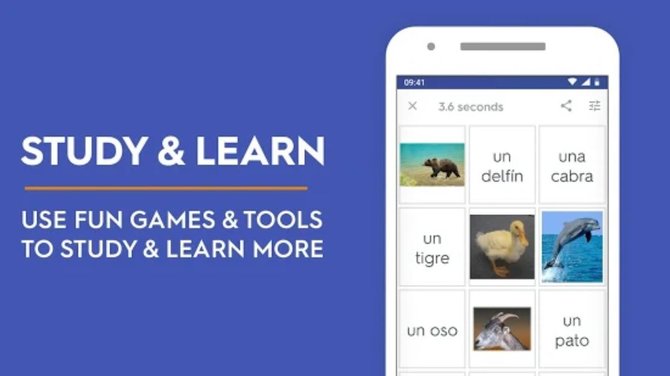 „Quizlet“ programėlė