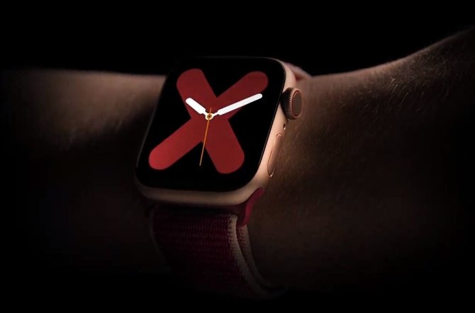 Penktos kartos „Apple Watch“