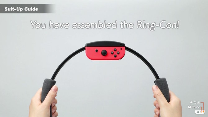 Nintendo iliustr./„Nintendo RingFit“ priedas – jėgos žiedas