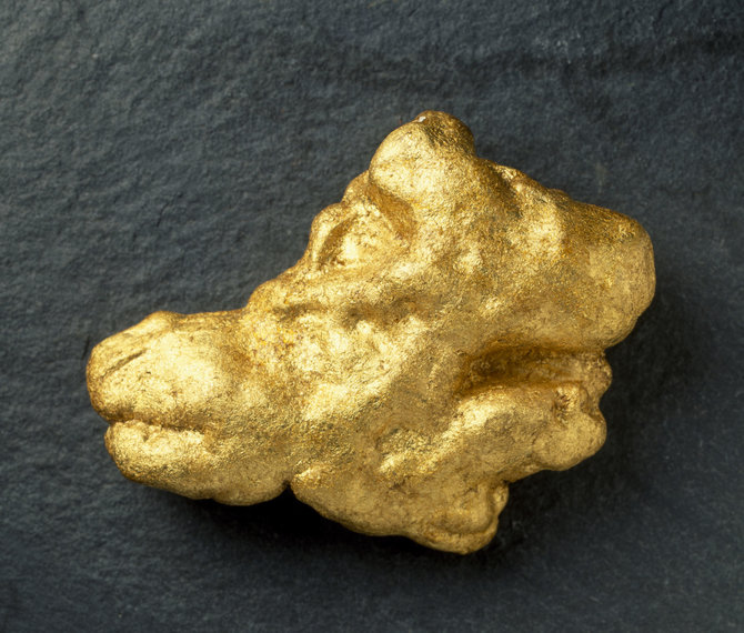 AFP/„Scanpix“ nuotr./Tai yra Wicklow grynuolis – tikras auksas, 1795 metais surastas Airijos teritorijoje