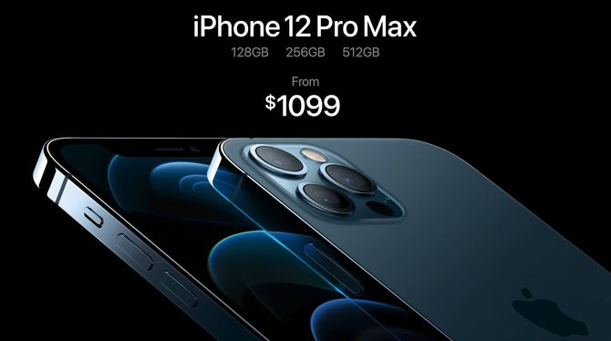 Stopkadras/„iPhone 12 Pro Max“ kaina