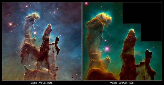 NASA nuotr./Objektas tas pats, versijos skirtingos