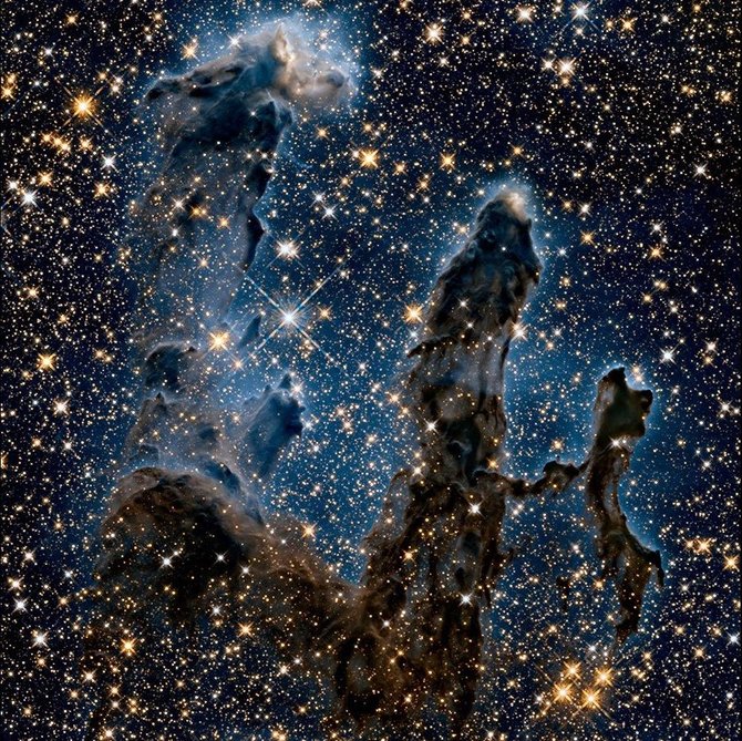NASA nuotr./Erelio ūko nuotrauka infraraudonojoje šviesoje