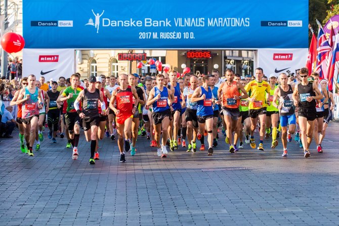 Organizatorių nuotr./Vilniaus maratono trasa šiemet keisis.