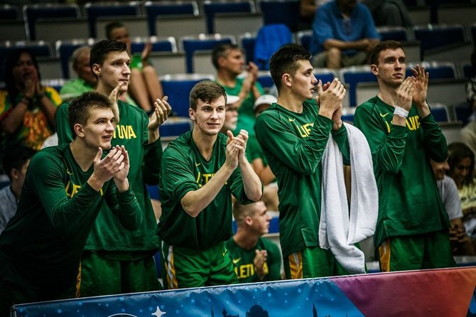 FIBA nuotr./Lietuvos jaunimo (iki 18 metų) krepšinio rinktinė.