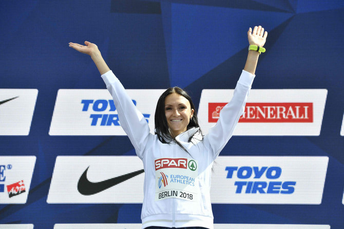 „Scanpix“ nuotr./Volha Mazuronak laimėjo Europos čempionato maratono bėgimą.
