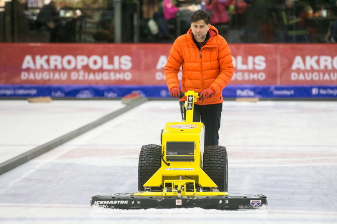 Sauliaus Čirbos nuotr./Vilniuje vyko Lietuvos kerlingo čempionatas.