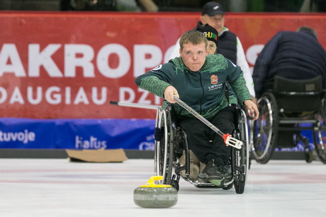 Sauliaus Čirbos nuotr./Vilniuje vyko Lietuvos kerlingo čempionatas.