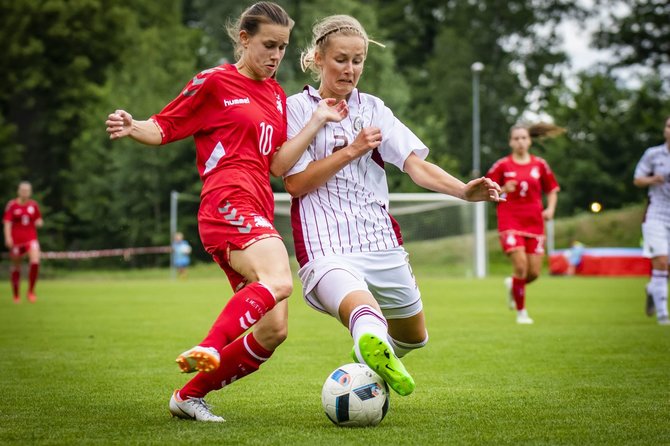 lff.lt/Lietuvos moterų futbolo rinktinė nusileido Latvijai 0:2.