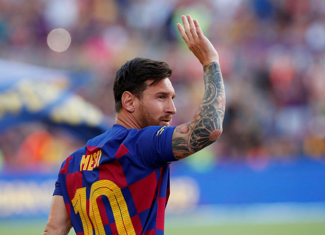 „Scanpix“ nuotr./Lionelis Messi.