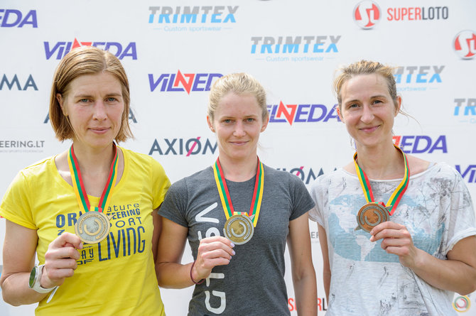 Donato Lazausko (Orienteering.lt) nuotr./Pirmasis Lietuvos čempionatas vyko labai ilgoje trasoje, kur sportininkams teko įveikti beveik 21 km distanciją.