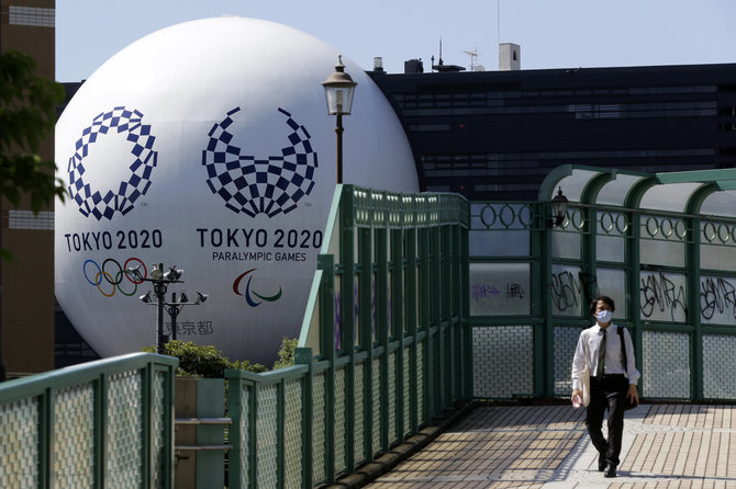 AP/„Scanpix“ nuotr./Tokijus laukia olimpinių žaidynių 2021 metais. 