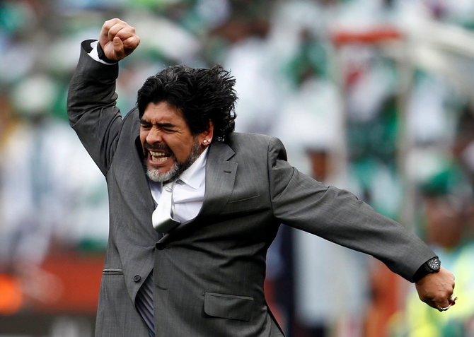 „Scanpix“ nuotr./Diego Maradona