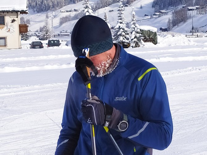 Kęstučio Keblio nuotr./Lietuvos irkluotojai šiuo metu treniruojasi Livinjo slidinėjimo trasose.