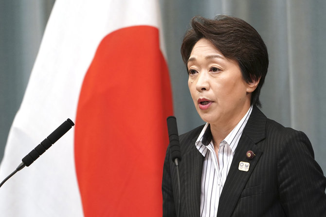 „Scanpix“ nuotr./Seiko Hashimoto tapo Tokijo olimpinių žaidynių organizacinio komiteto vadove.