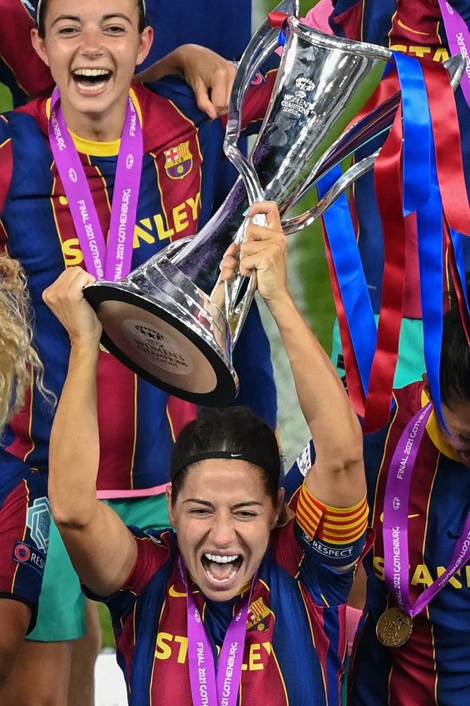 „Scanpix“ nuotr./„Barcelona“ futbolininkės triumfavo Čempionų lygos finale.