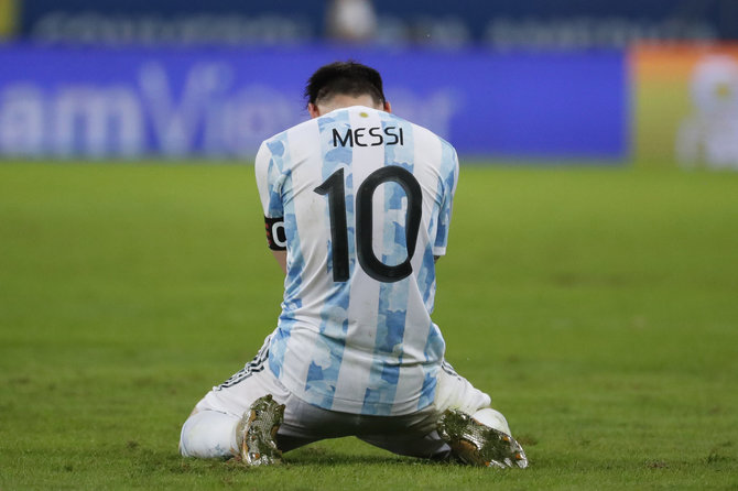 „Scanpix“ nuotr./Lionelis Messi su Argentinos rinktine triumfavo „Copa America“ turnyre.