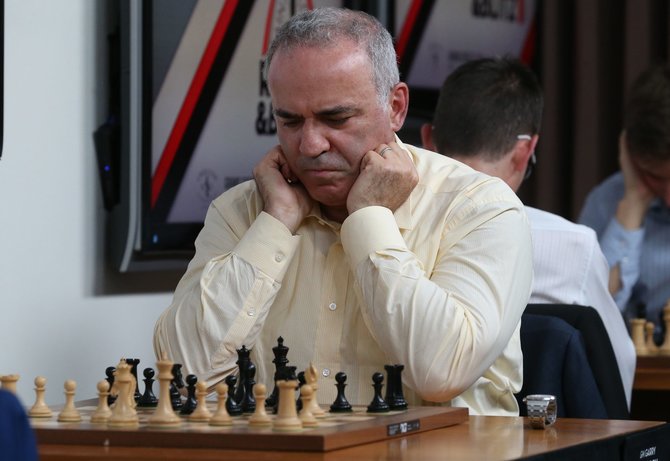 AFP/„Scanpix“ nuotr./Garis Kasparovas