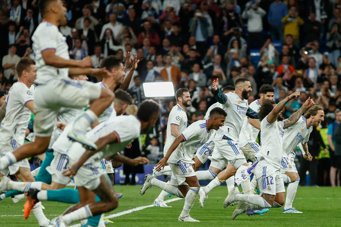 „Scanpix“ nuotr./Madrido „Real“ iškopė į Čempionų lygos finalą.
