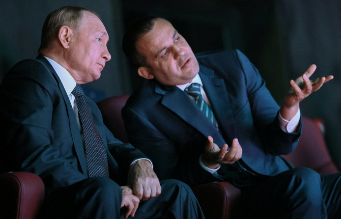 „Scanpix“ nuotr./Vladimiras Putinas ir Umaras Kremliovas