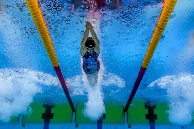 AFP/„Scanpix“ nuotr./Rūta Meilutytė 2017 metais