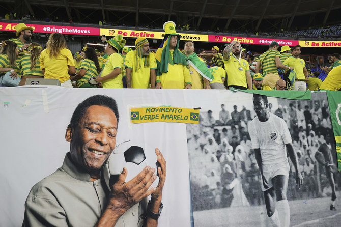 „Scanpix“ nuotr./Brazilijos futbolo legenda Pele