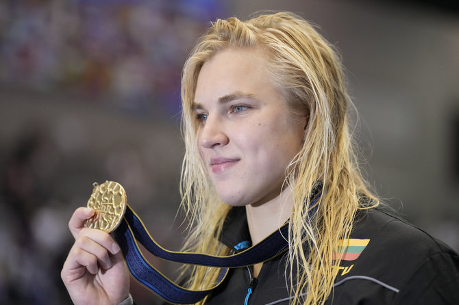 „Scanpix“/AP nuotr./Rūta Meilutytė – pasaulio čempionė