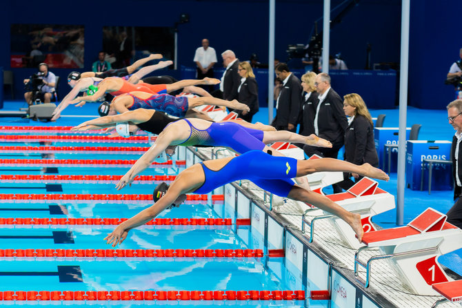 Kipro Štreimikio/LTOK nuotr./Kotryna Teterevkova 200 m krūtine olimpiniame finale iškovojo 5 vietą.