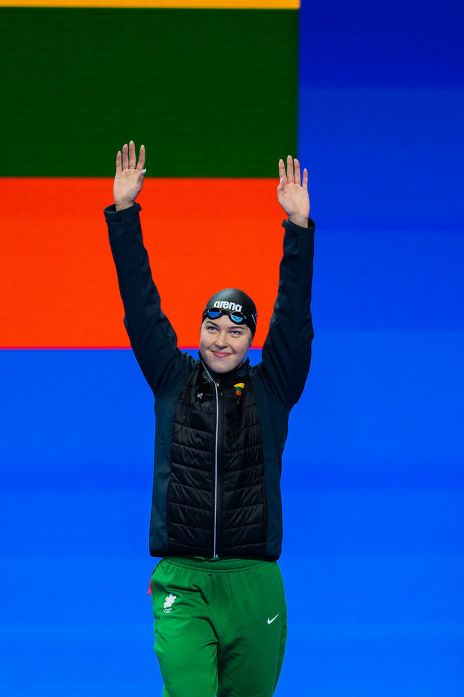 Kipro Štreimikio/LTOK nuotr./Kotryna Teterevkova 200 m krūtine olimpiniame finale iškovojo 5 vietą.